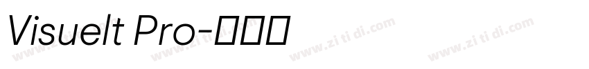 Visuelt Pro字体转换 Visuelt Pro字体转换